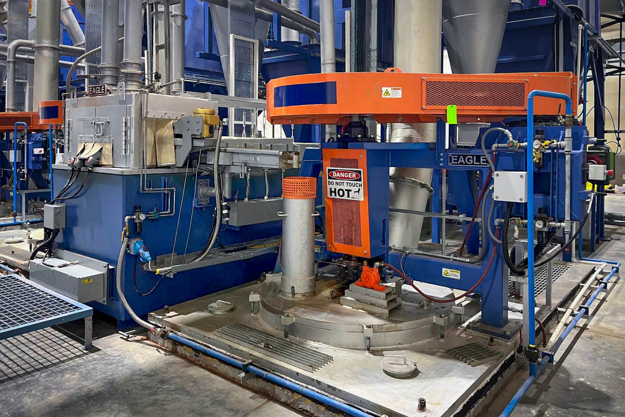 EAGLE equipment in factory