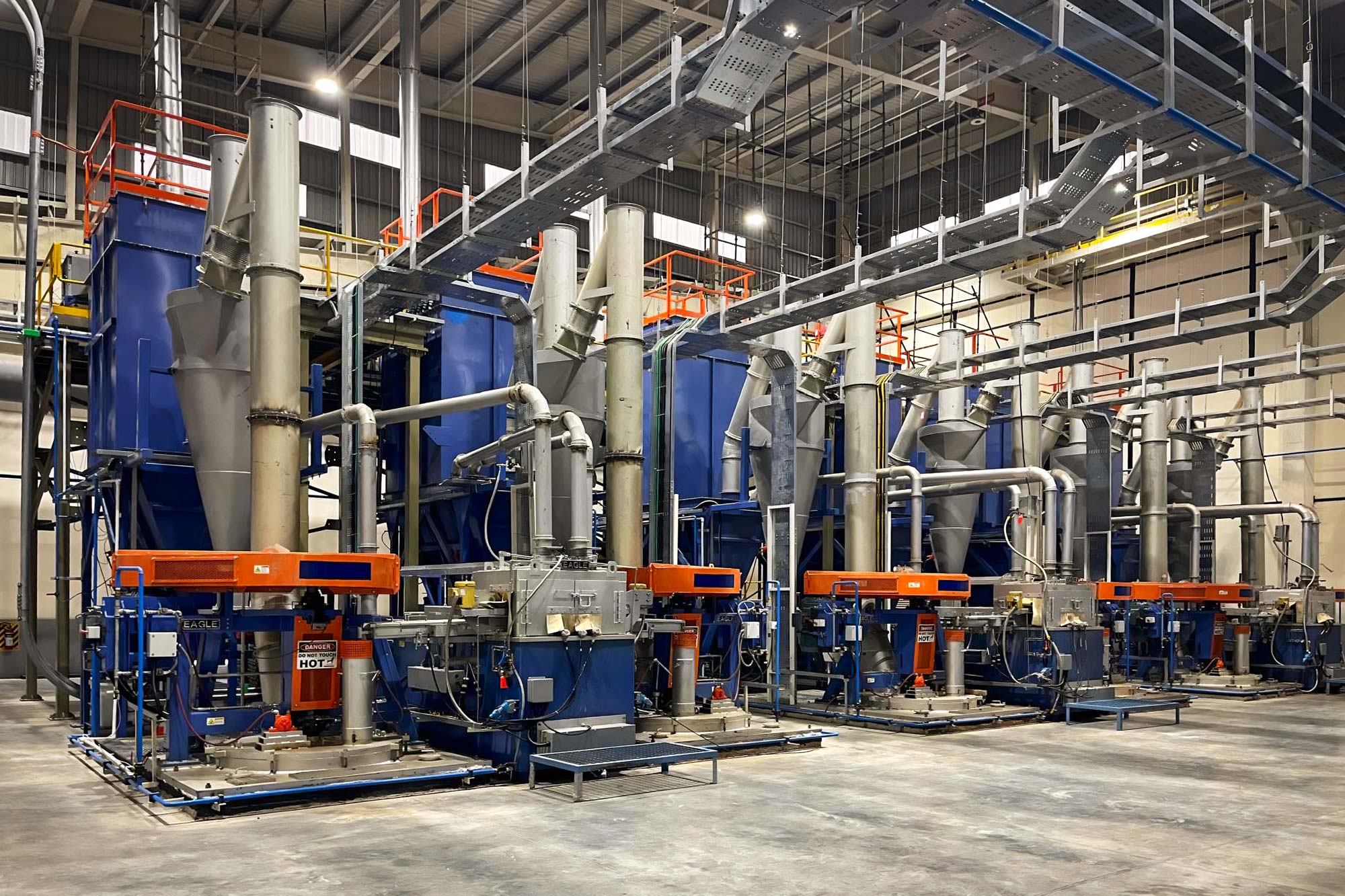 EAGLE equipment in factory