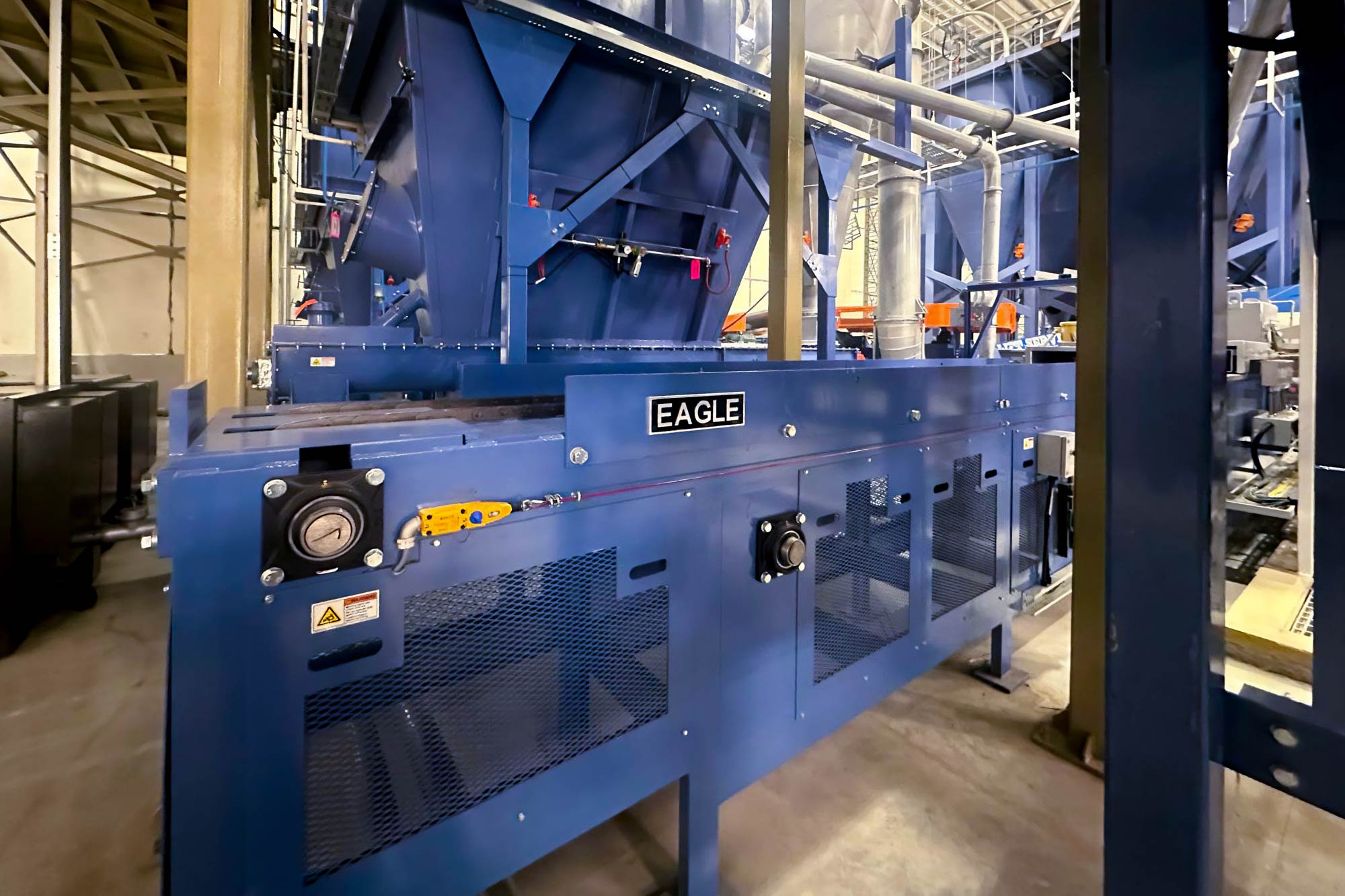 EAGLE machinery in factory