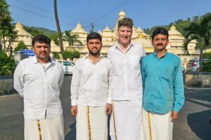 Group of men posing for a photo