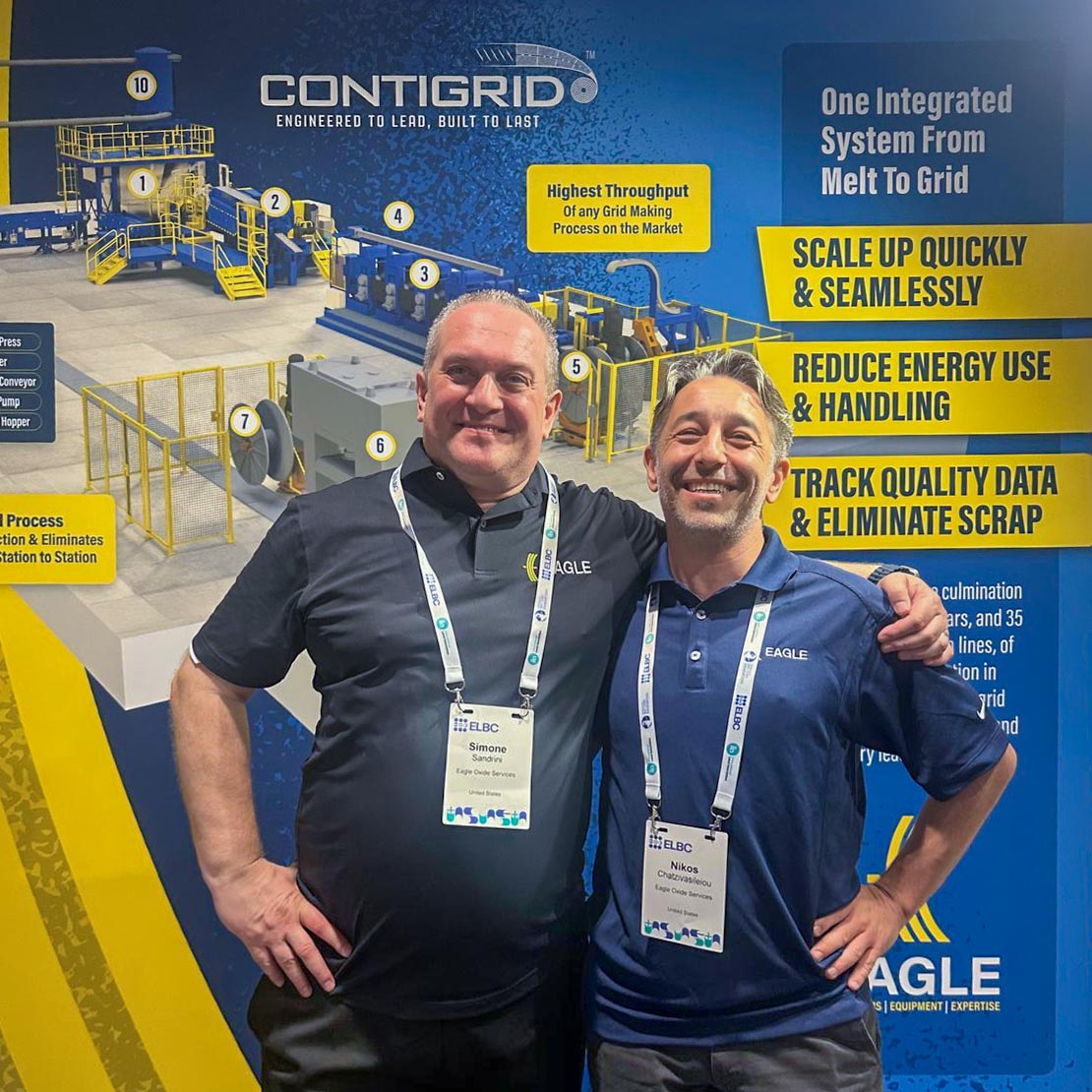 Eagle commissioning team at the Eagle ELBC 2026 booth